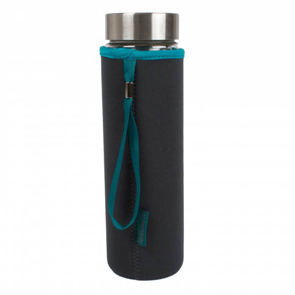 Tea to go Glas Jungle Thermomantel