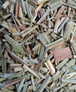 Lemongrass geschnitten