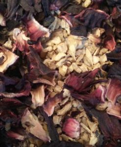 Ginger-Hibiskus Eistee