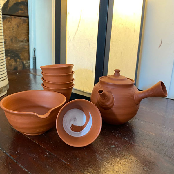 Kyusu und Pitcher 280ml mit 5 Schalen 40ml – Bild 2