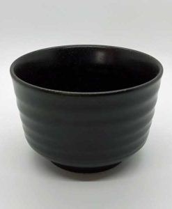 Matchaschale schwarz klein
