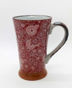 Mug Rustico rot Dahlia