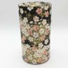 Teedose Cherry Blossom schwarz