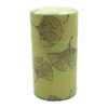 Teedose Gingko gruen gold
