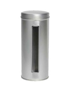 Teedose_rund_Sichtfenster_150g