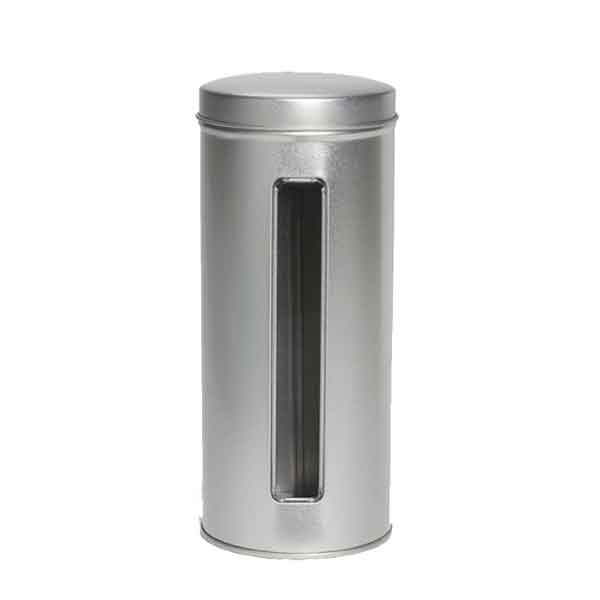 Teedose_rund_Sichtfenster_150g