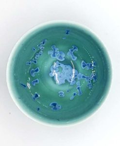 Teeschale_Crystal_Flower_tuerkis_blau