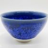 Teeschale Crystal Flower blau