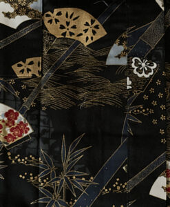 Yukata_Faecher_schwarz_knielang