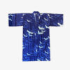 yukata_Kranich_blau_Knielang