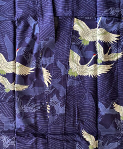 Yukata_Kranich_blau_knielang_design