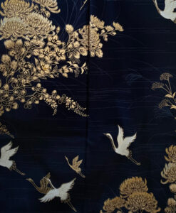 Yukata_Kranich_dunkelblau_schwarz