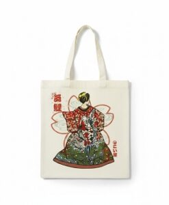 Stofftasche Japan Geisha