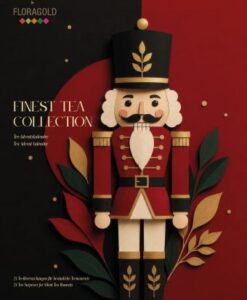 Tee Adventskalender Nussknacker aufklappbar