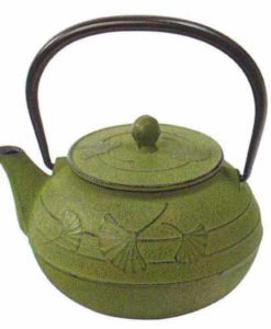 Teekanne Gusseisen Ginko 0.5l olive