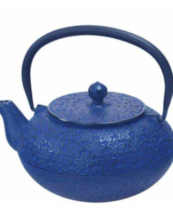 Teekanne Gusseisen Sakura blau 0.95l