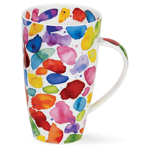 MUG Dunoon Henley Blobs red