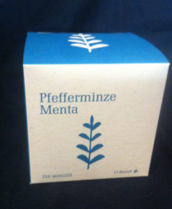 Pfefferminze bio Pyramidenbeutel