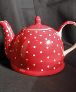 Teekanne rote Punkte 1,7l