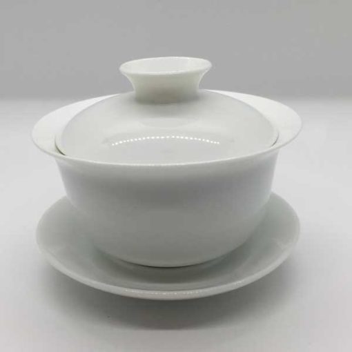 Gaiwan Porzellan weiss