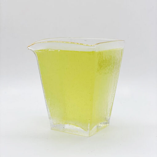Jug_Fair_Cup_Glass_Gold_eckig_150ml
