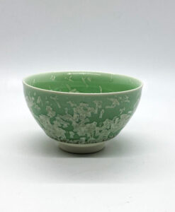 Teeschale_Crystal_Flowers_jadegruen